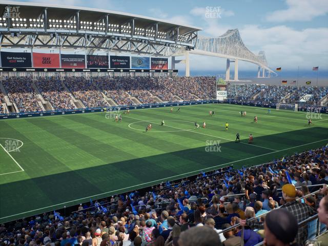 Subaru Park - Section Deck 318 Seat View Subaru Park - Section Deck 318 Seat View