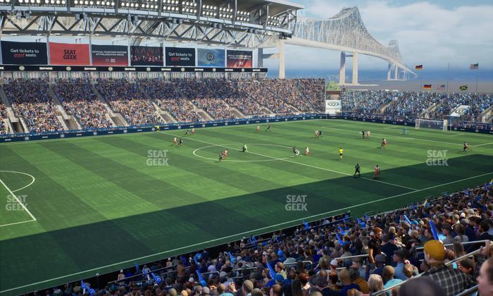 Subaru Park - Section Deck 318 Seat View