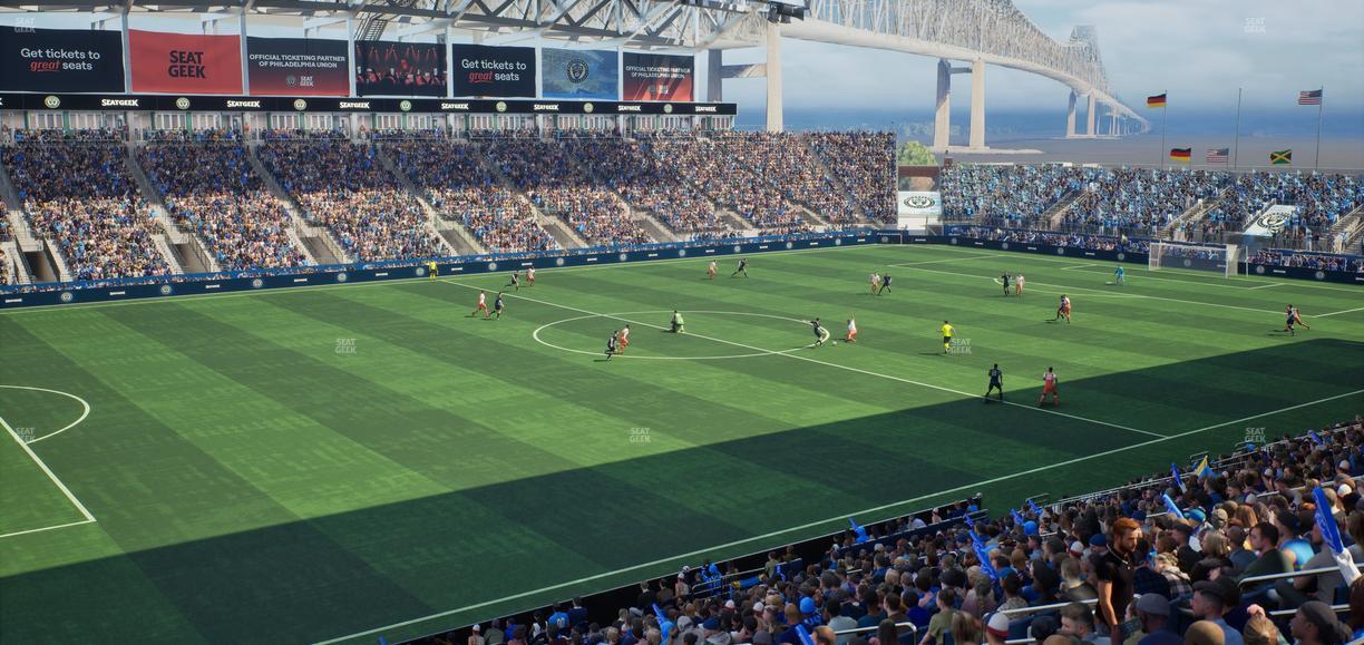 Subaru Park - Section Deck 318 Seat View