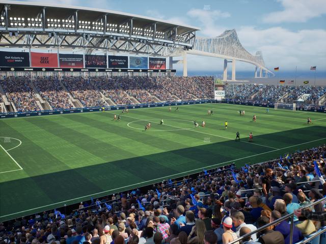 Subaru Park - Section Deck 318 Seat View