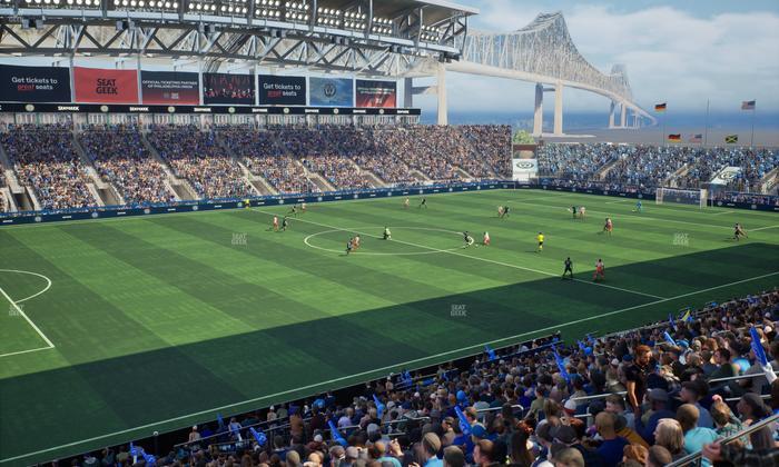 Subaru Park - Section Deck 318 Seat View