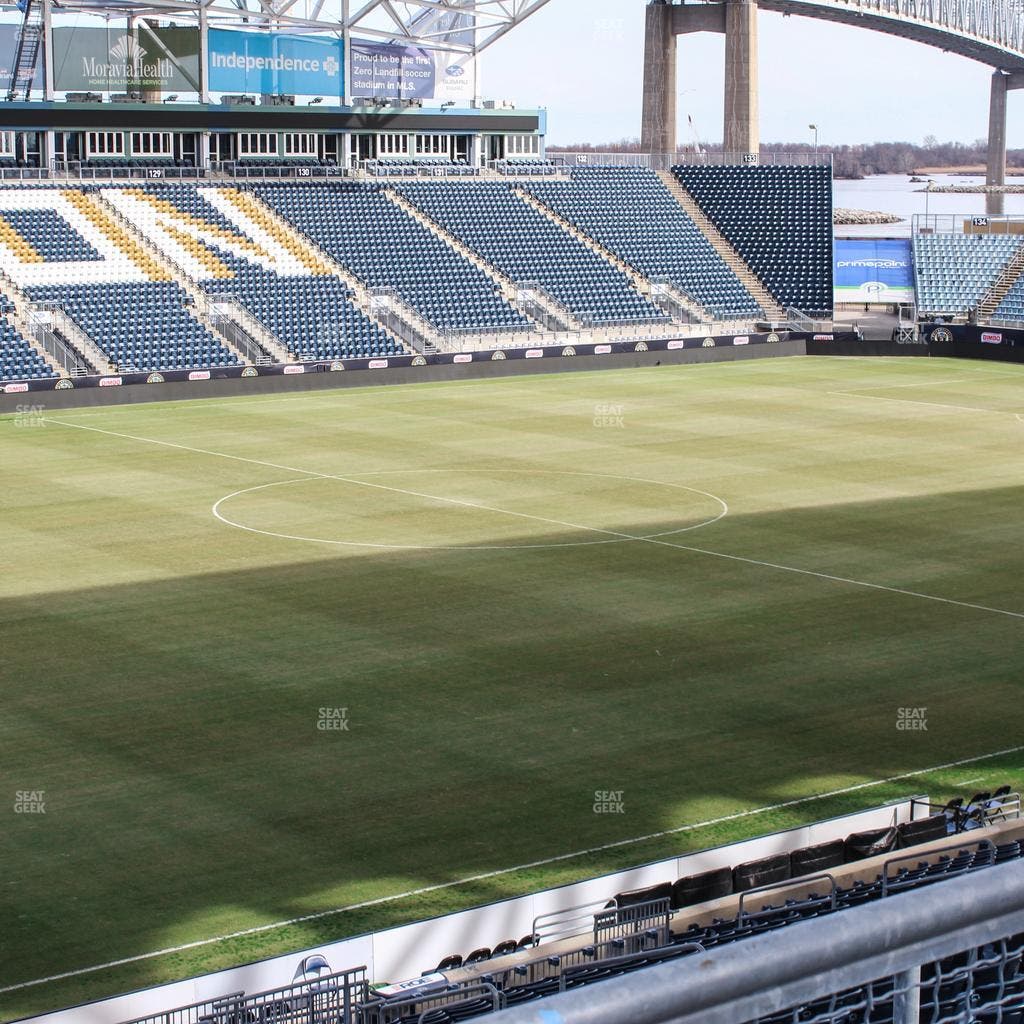 Subaru Park - Section Deck 318 Seat View