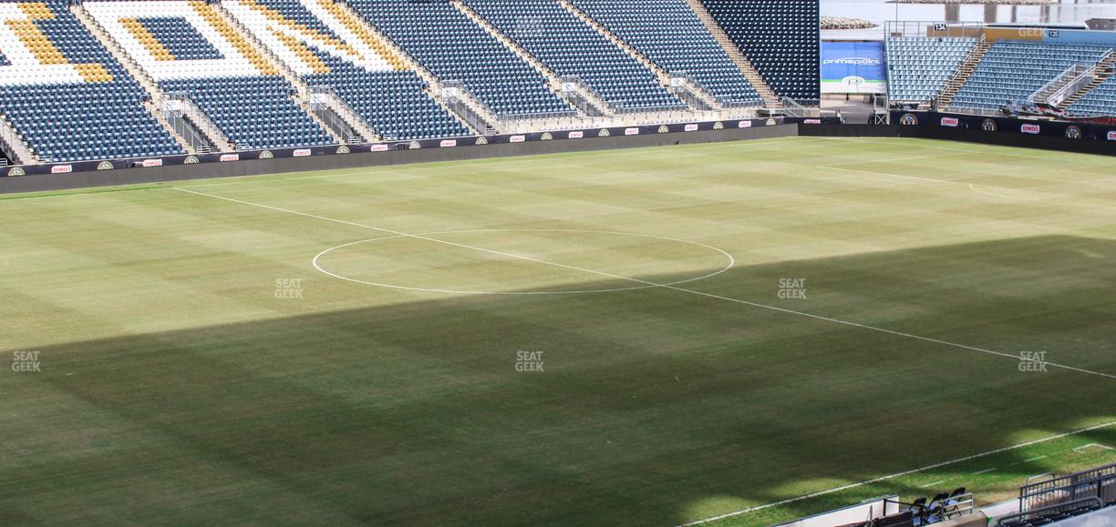 Subaru Park - Section Deck 318 Seat View