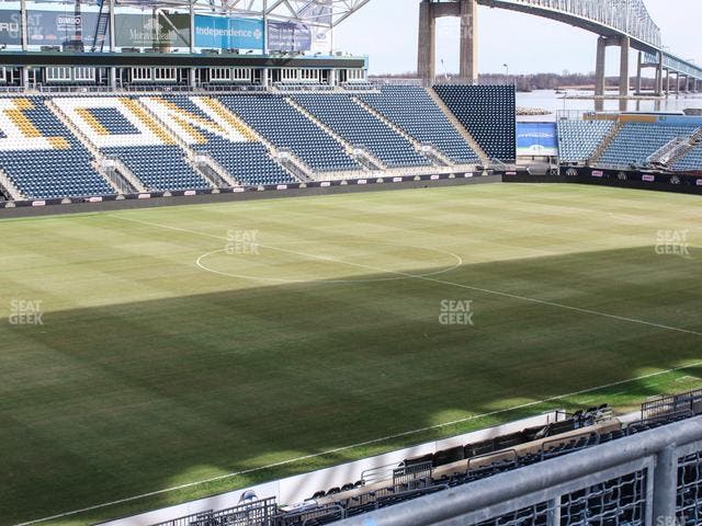 Subaru Park - Section Deck 318 Seat View