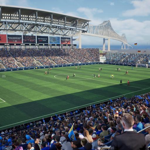 Subaru Park - Section Deck 319 Seat View