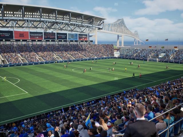 Subaru Park - Section Deck 319 Seat View