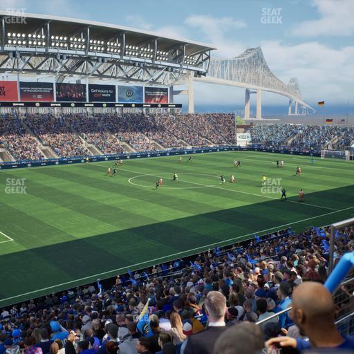 Subaru Park - Section Deck 319 Seat View