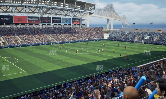 Subaru Park - Section Deck 319 Seat View