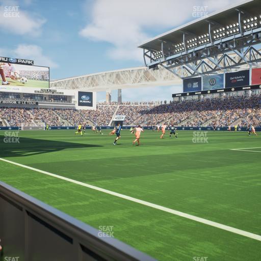 Subaru Park - Section Field 1 Seat View