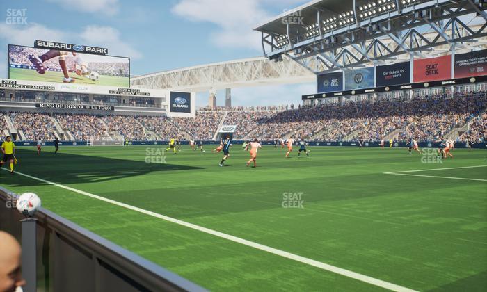 Subaru Park - Section Field 1 Seat View