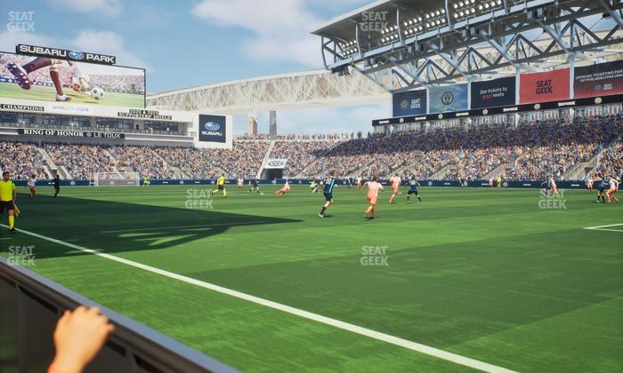 Subaru Park - Section Field 2 Seat View