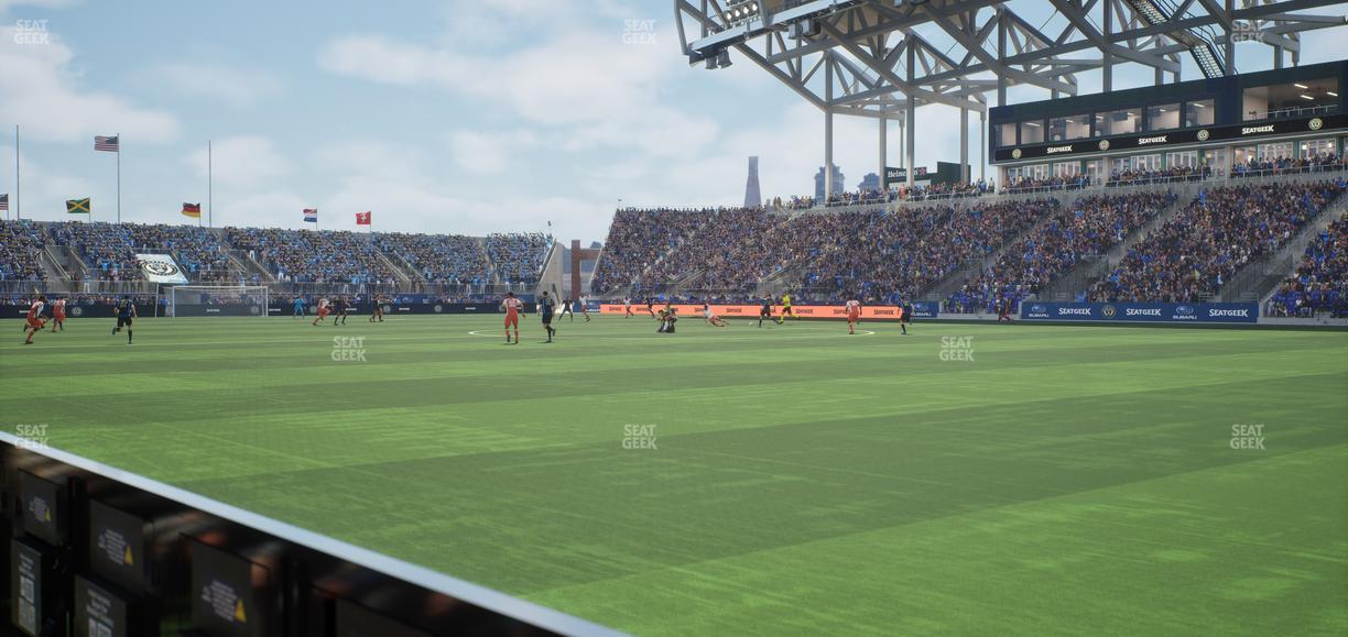 Subaru Park - Section Field 23 Seat View