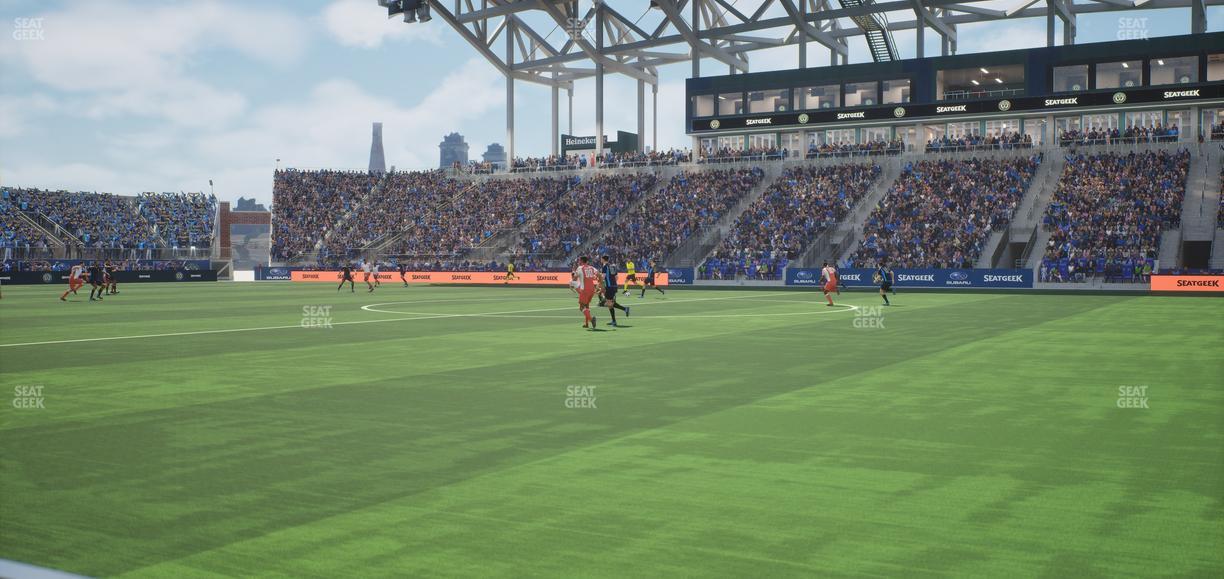 Subaru Park - Section Field 25 Seat View