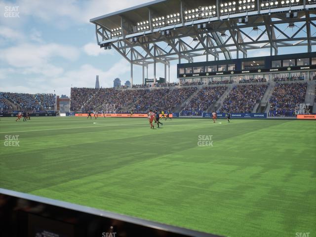 Subaru Park - Section Field 25 Seat View Subaru Park - Section Field 25 Seat View