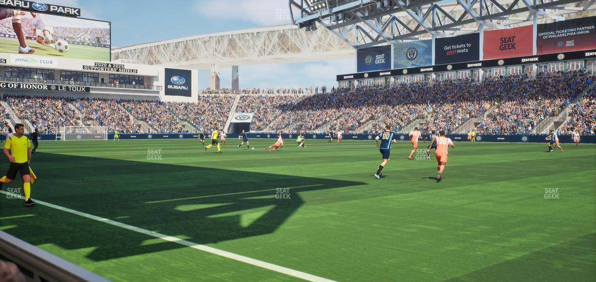 Subaru Park - Section Field 3 Seat View