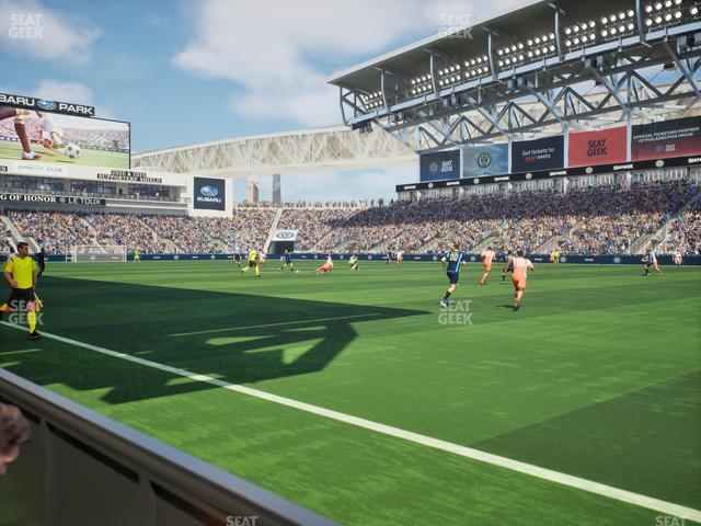 Subaru Park - Section Field 3 Seat View