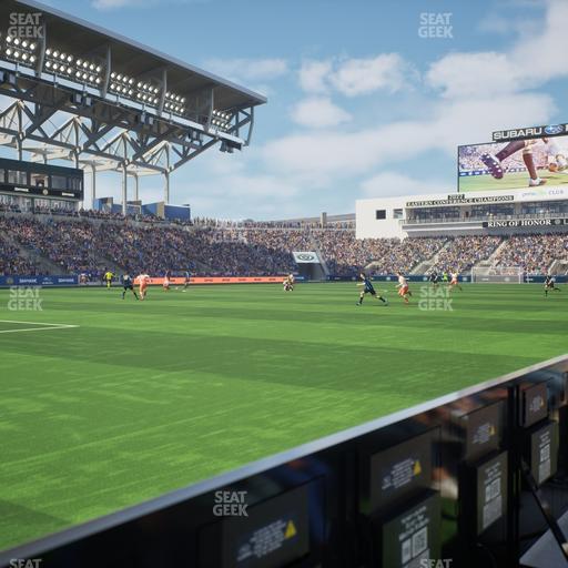 Subaru Park - Section Field 32 Seat View