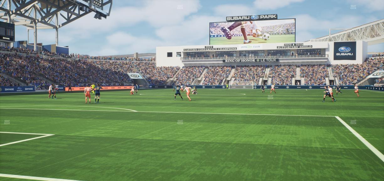 Subaru Park - Section Field 35 Seat View