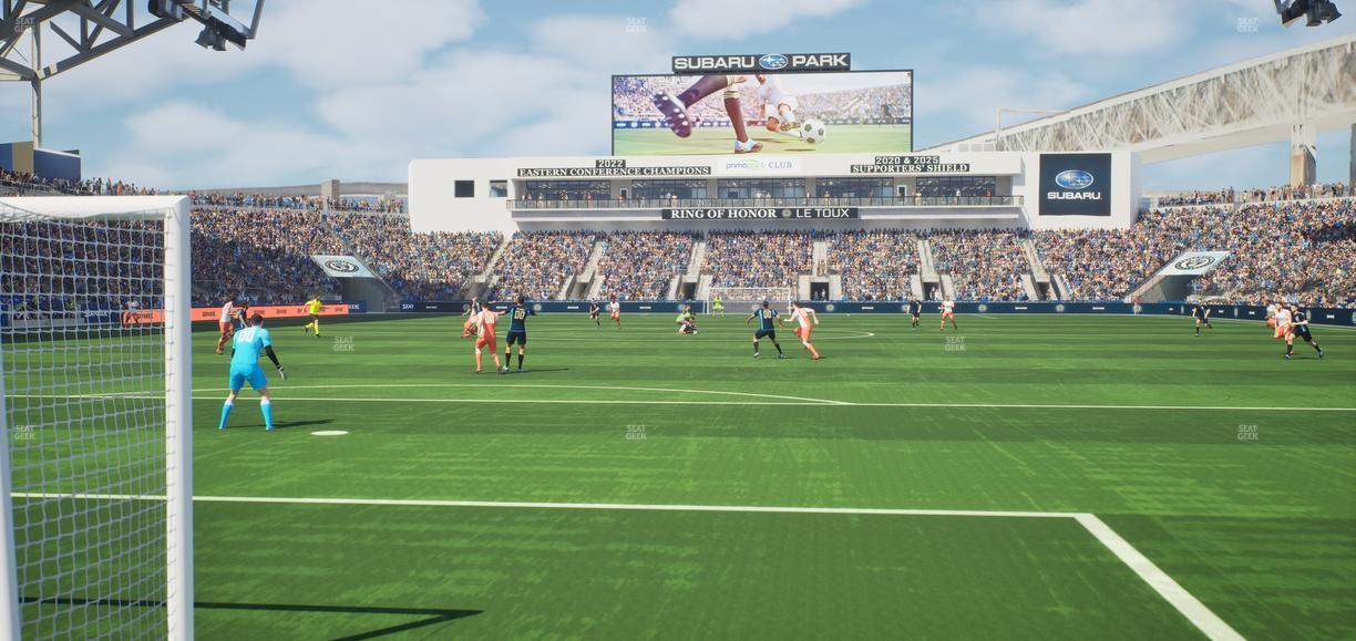 Subaru Park - Section Field 36 Seat View