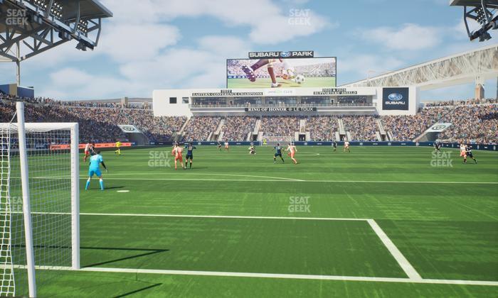 Subaru Park - Section Field 36 Seat View