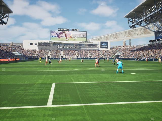 Subaru Park - Section Field 38 Seat View