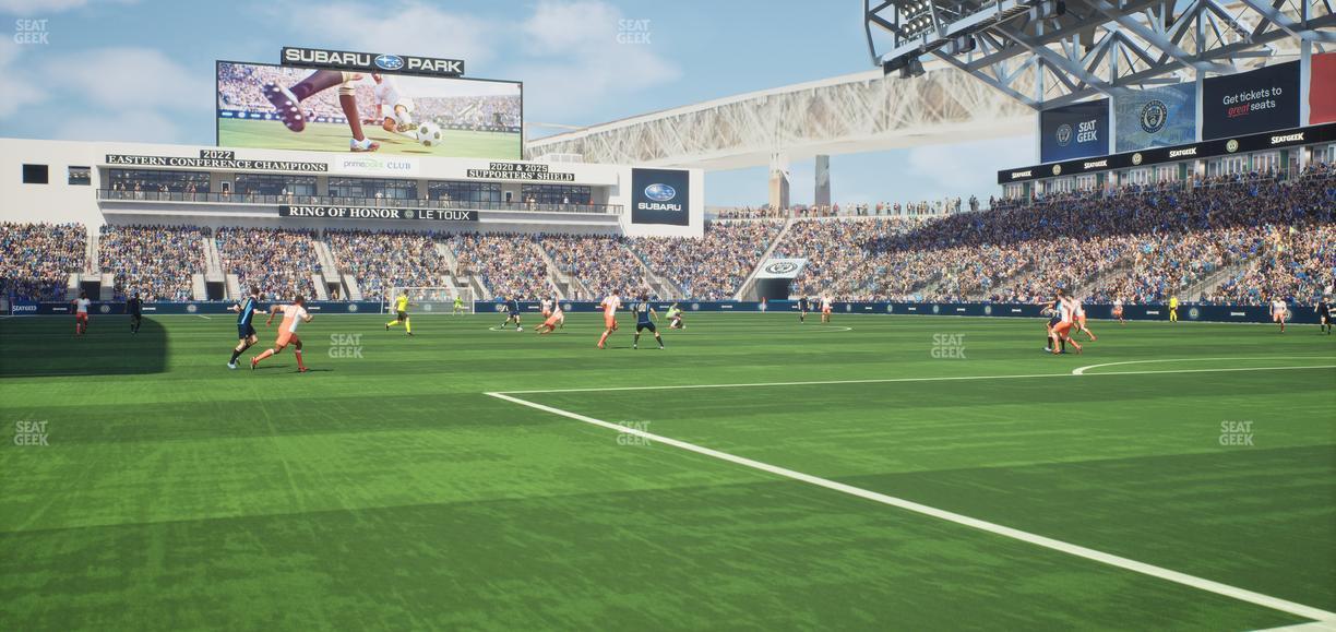 Subaru Park - Section Field 39 Ada Seat View