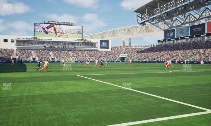 Subaru Park - Section Field 39 Ada Seat View