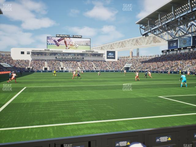 Subaru Park - Section Field 39 Seat View Subaru Park - Section Field 39 Seat View