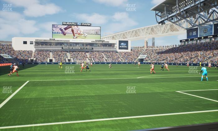 Subaru Park - Section Field 39 Seat View