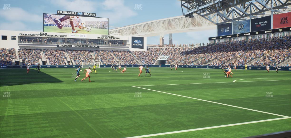 Subaru Park - Section Field 40 Seat View