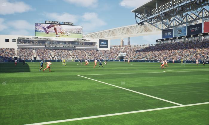 Subaru Park - Section Field 40 Seat View