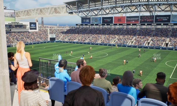 Subaru Park - Section Heineken Deck Standing Room Only Seat View