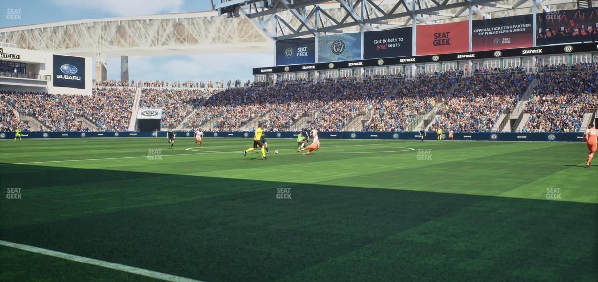 Subaru Park - Section Mf 105 A Seat View