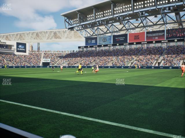 Subaru Park - Section Mf 105 A Seat View