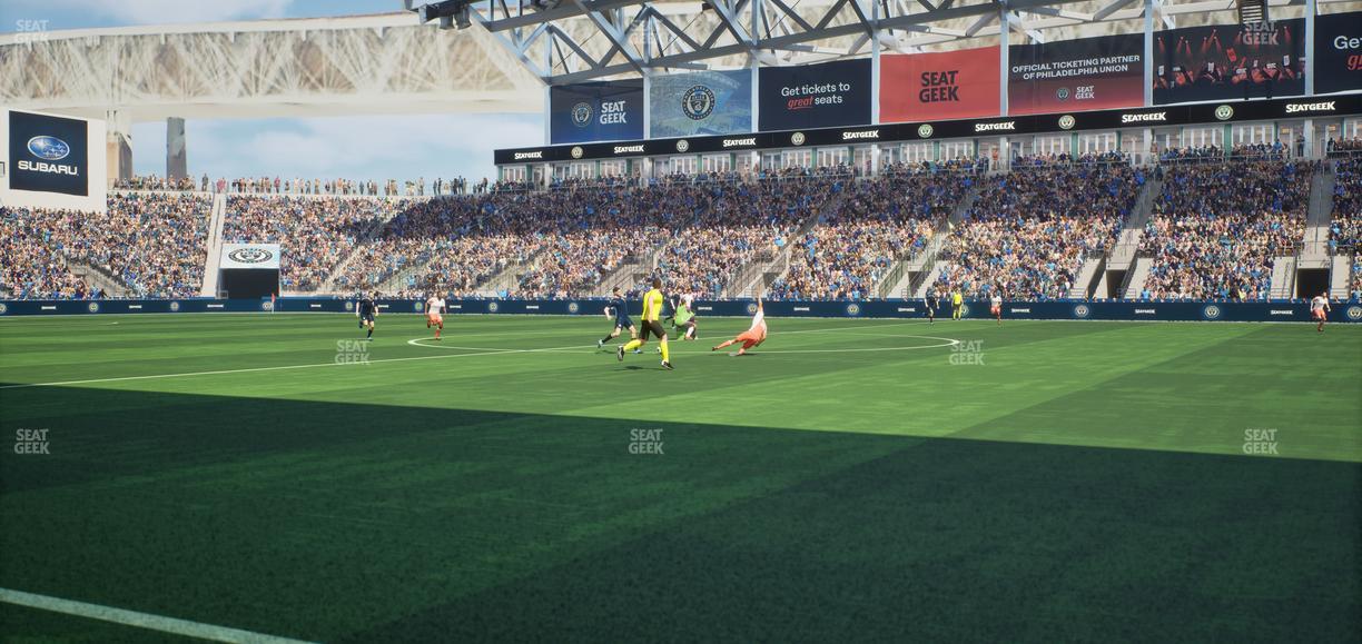 Subaru Park - Section Mf 105 Seat View