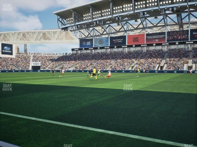 Subaru Park - Section Mf 105 Seat View