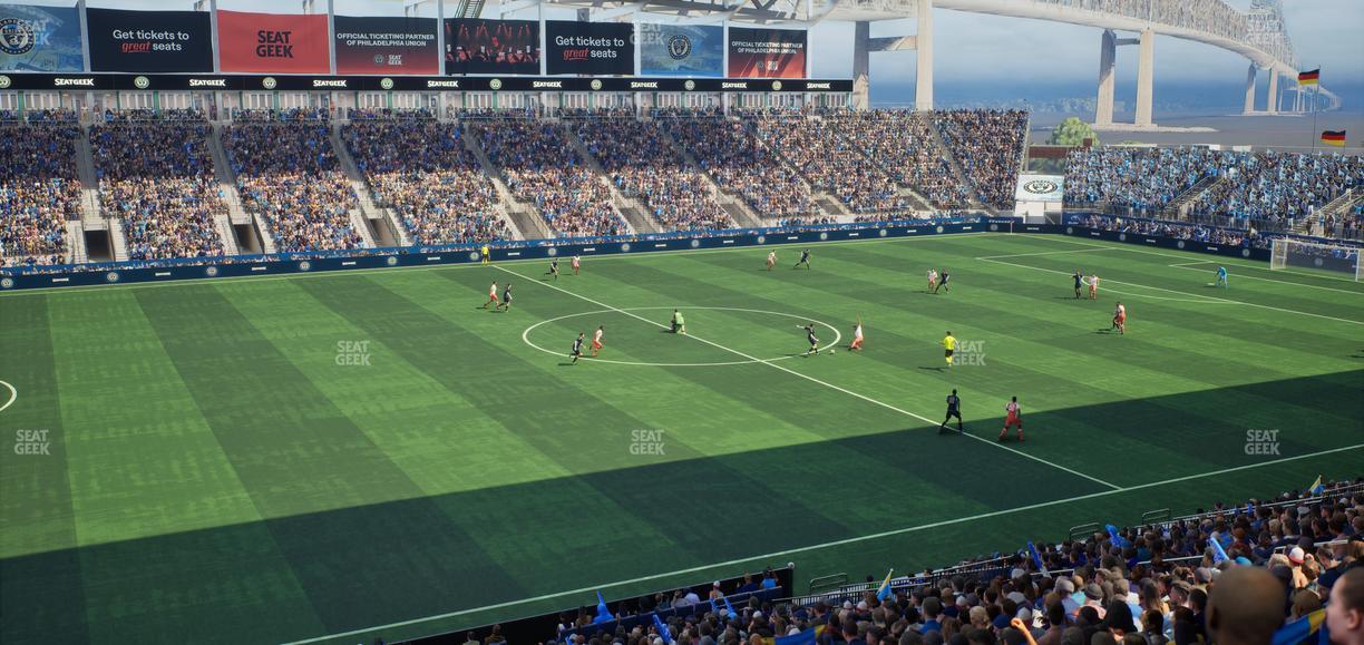 Subaru Park - Section Seaport Deck Seat View