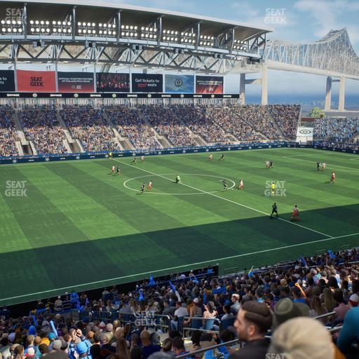 Subaru Park - Section Seaport Deck Seat View