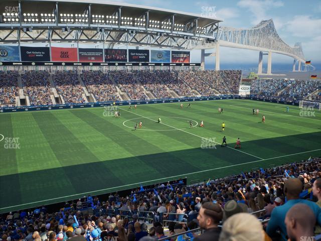 Subaru Park - Section Seaport Deck Seat View