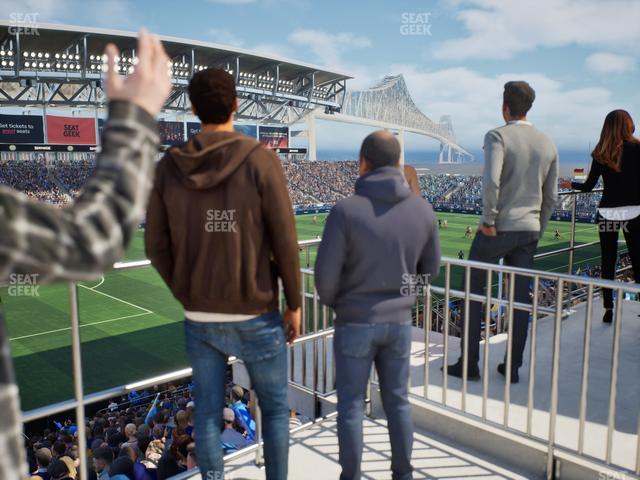 Subaru Park - Section Seaport Party Deck Standing Room Only Seat View Subaru Park - Section Seaport Party Deck Standing Room Only Seat View