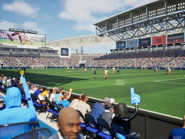 Subaru Park - Section Table 102 Seat View Subaru Park - Section Table 102 Seat View
