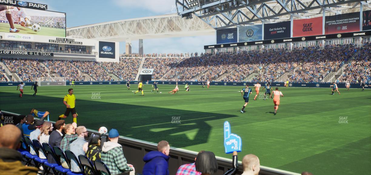 Subaru Park - Section Table 103 Seat View