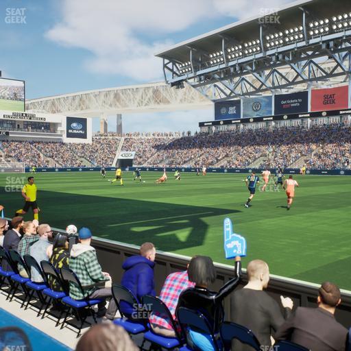 Subaru Park - Section Table 103 Seat View