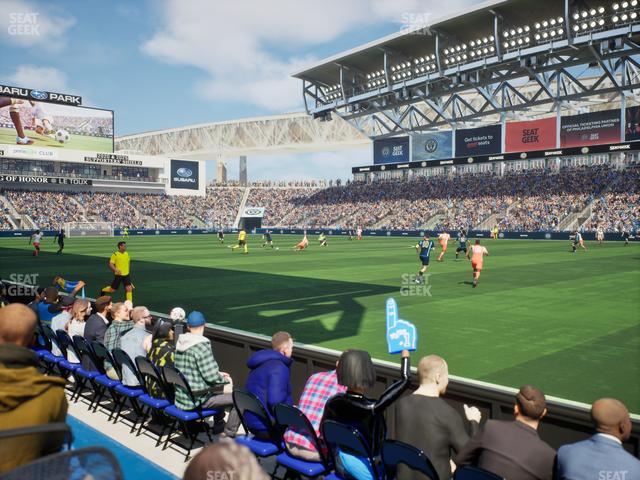 Subaru Park - Section Table 103 Seat View Subaru Park - Section Table 103 Seat View