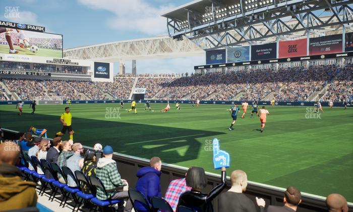 Subaru Park - Section Table 103 Seat View