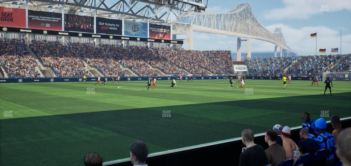 Subaru Park - Section Table 110 Seat View