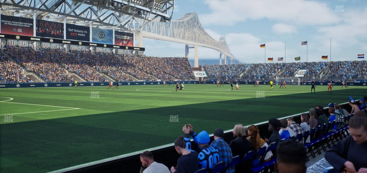 Subaru Park - Section Table 112 Seat View