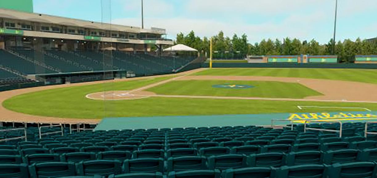 Sutter Health Park - Section 107 Seat View