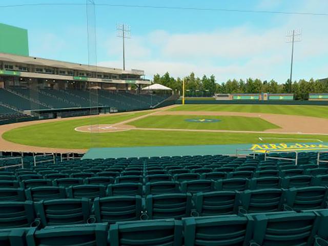 Sutter Health Park - Section 107 Seat View