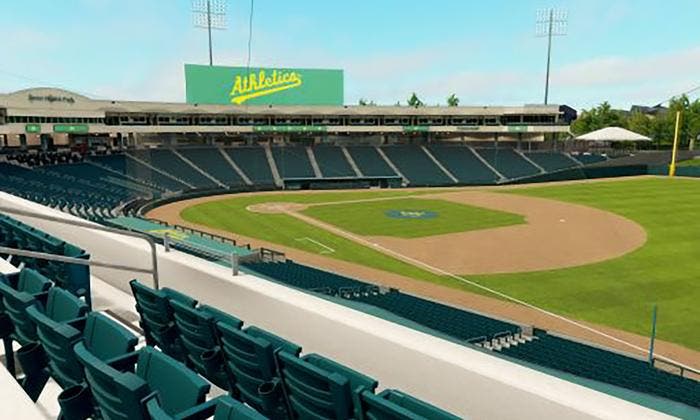 Sutter Health Park - Section 202 Seat View